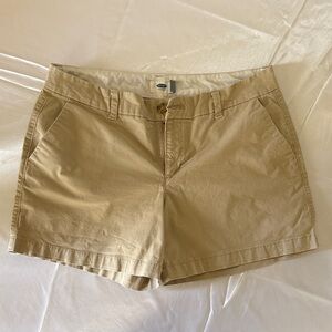 Old Navy Classic Women's Khaki Cotton Shorts